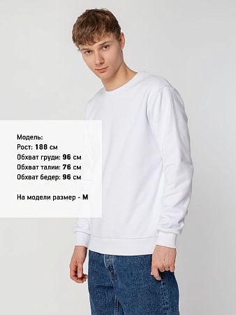 Толстовка Unit Toima Heavy, белая, размер 4XL