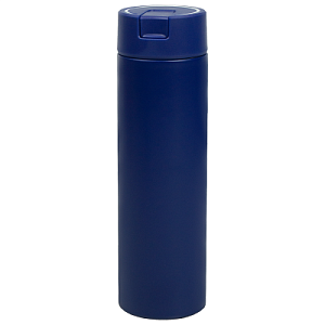 Термос стальной Positano, 460 мл, темно-синий, матовый
