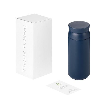 Термобутылка вакуумная герметичная Грейс (Grace), синяя