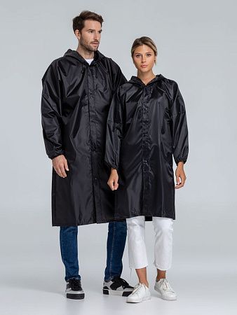 Дождевик унисекс Rainman Strong, черный, размер 3XL