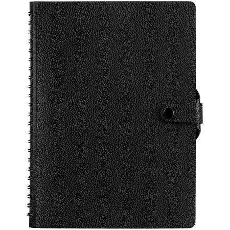 Ежедневник Strep Front на заказ, недатированный, черный