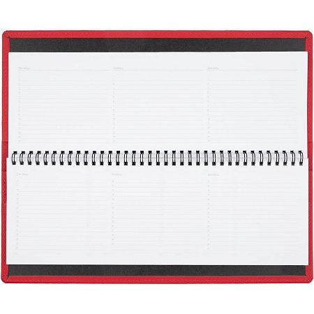 Планинг Grade на заказ, недатированный, красный