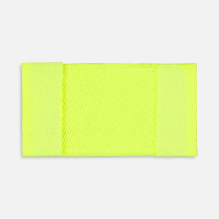 Лейбл тканевый Epsilon, XXS, желтый неон