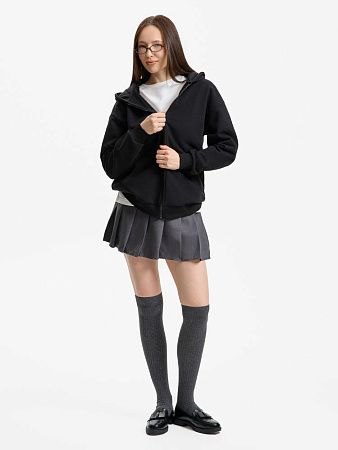 Толстовка унисекс оверсайз Sartoro, черная, размер XS/S