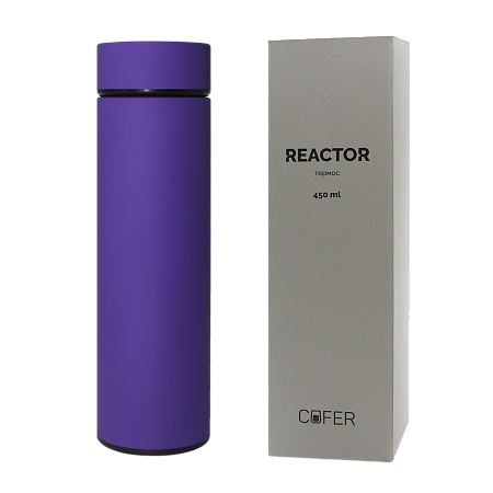 Термос Reactor софт-тач с датчиком температуры