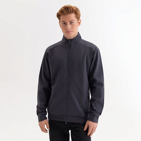 Толстовка на молнии ASTIN антрацит, размер L