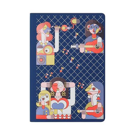 Ежедневник Спарк (Spark) недатированный, серый (без упаковки, без стикера)