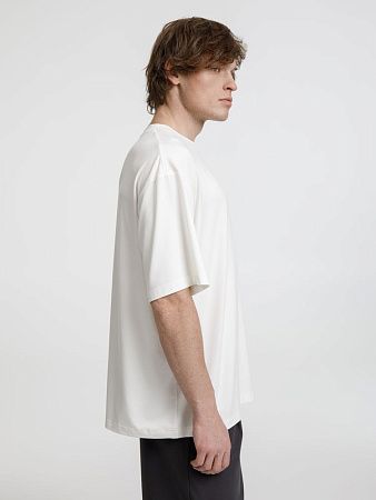 Футболка оверсайз унисекс Lavinia, белая, размер XS/S