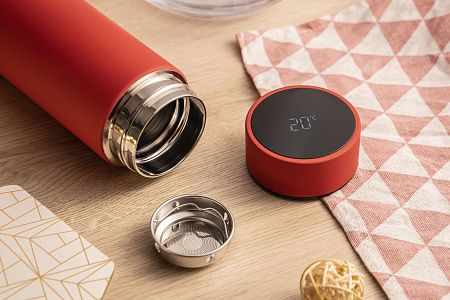 Термос Reactor софт-тач с датчиком температуры