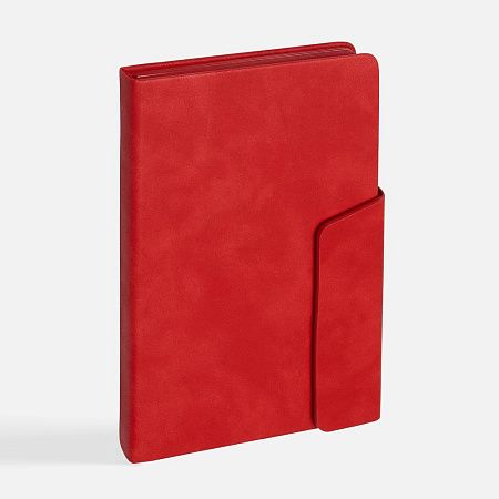 Ежедневник Leadmark, недатированный, красный