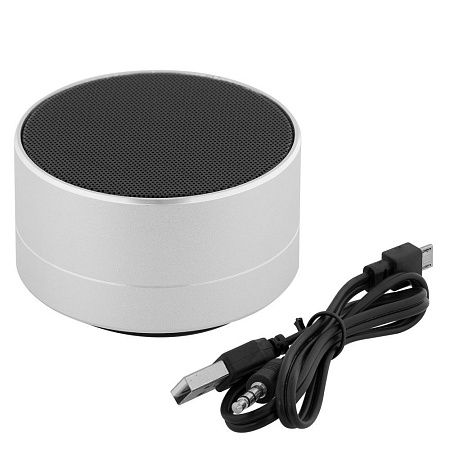 Беспроводная колонка Easy, серебристая