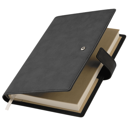 Ежедневник-портфолио Роял (Royal NEO) недатированный в подарочной коробке, черный