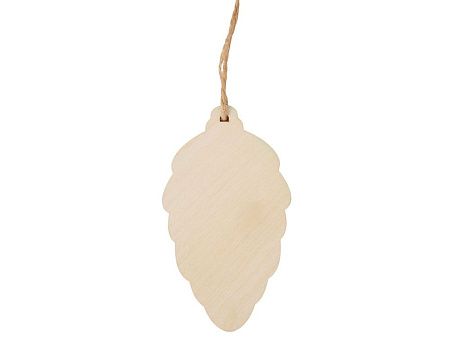 Деревянная подвеска на елку «Cedar»