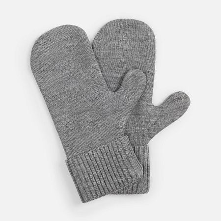 Варежки Yong, серые, размер S/M