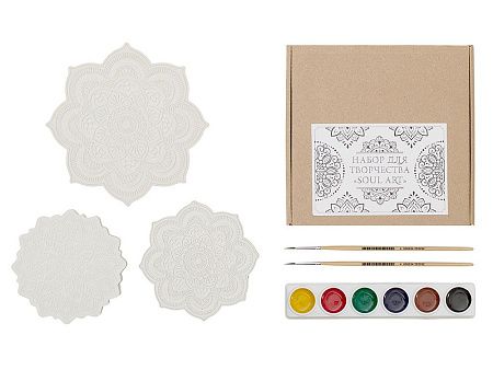 Набор для творчества мандалы из гипса «Soul Art»