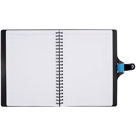 Ежедневник Strep Front на заказ, недатированный, голубой