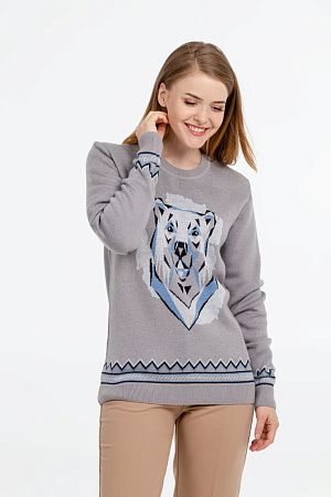 Джемпер Totem Bear, серый, размер M