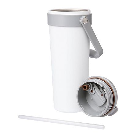 Термокружка вакуумная Соло (Solo), белая