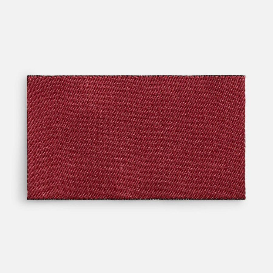 Лейбл тканевый Epsilon, M, бордовый