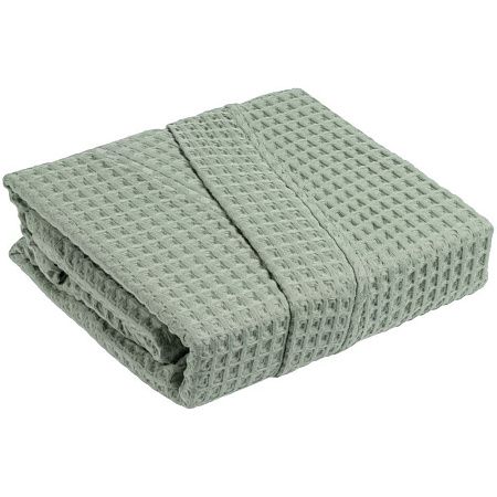 Халат вафельный женский Boho Kimono, зеленая мята, размер M