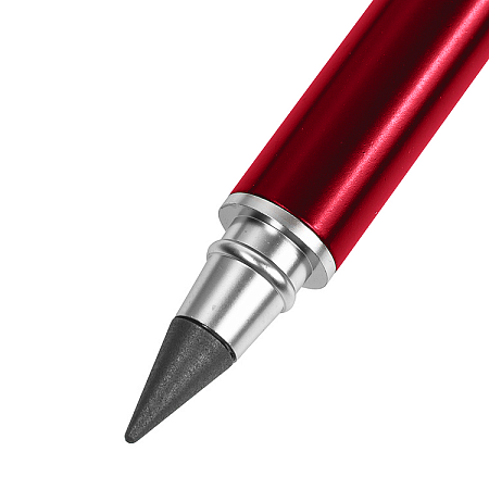 Ручка шариковая и вечный карандаш ETERNITY, металлическая, красная, матовая