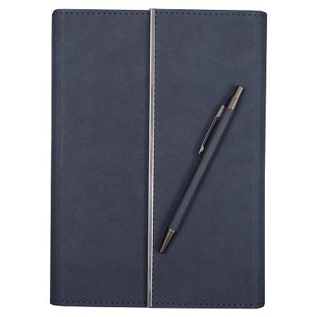 Ручка шариковая Gray stone Requis, синяя