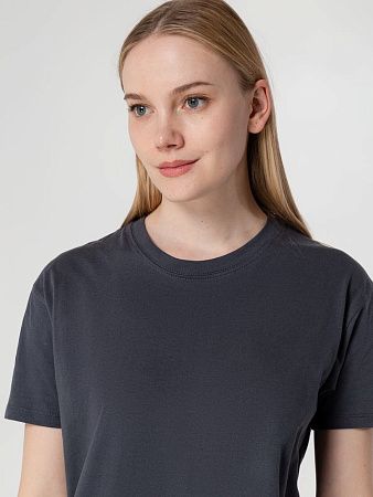 Футболка унисекс Regent 150, серая (стальная), размер XXL