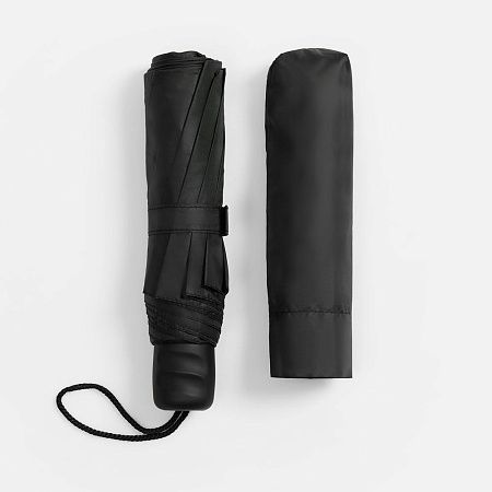 Зонт складной Basic, ver.2, черный