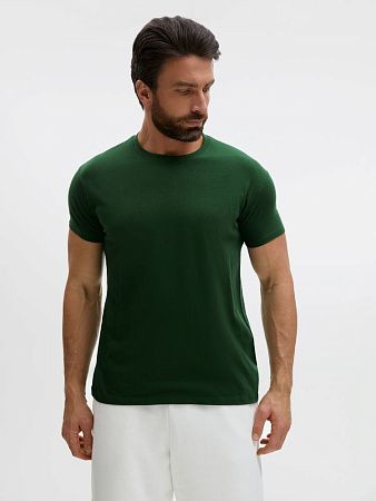 Футболка унисекс Regent 150, темно-зеленая, размер L