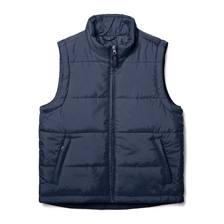 Жилет детский Kama Kids, темно-синий, размер 8 лет (118-128 см)