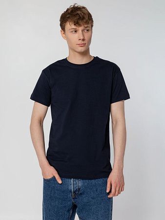 Футболка унисекс T-Bolka 160, темно-синяя, размер 4XL