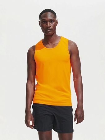 Майка мужская Sporty TT Men, оранжевый неон, размер S