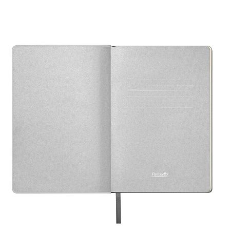 Ежедневник Молто (Molto) недатированный, серебряный