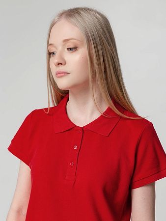Рубашка поло женская Virma Lady, красная, размер XL