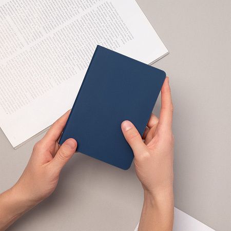 Ежедневник Спарк мини (Spark mini) A6 недатированный, синий