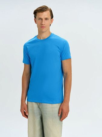 Футболка унисекс Regent 150, ярко-бирюзовая, размер S