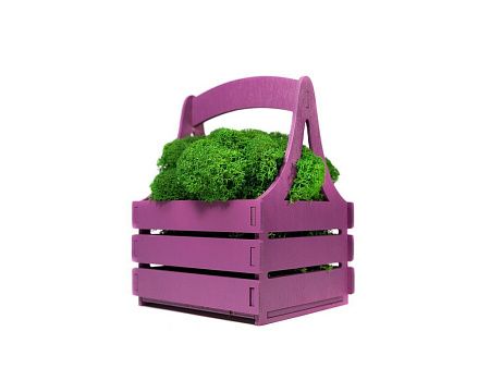 Композиция «Корзинка со мхом»